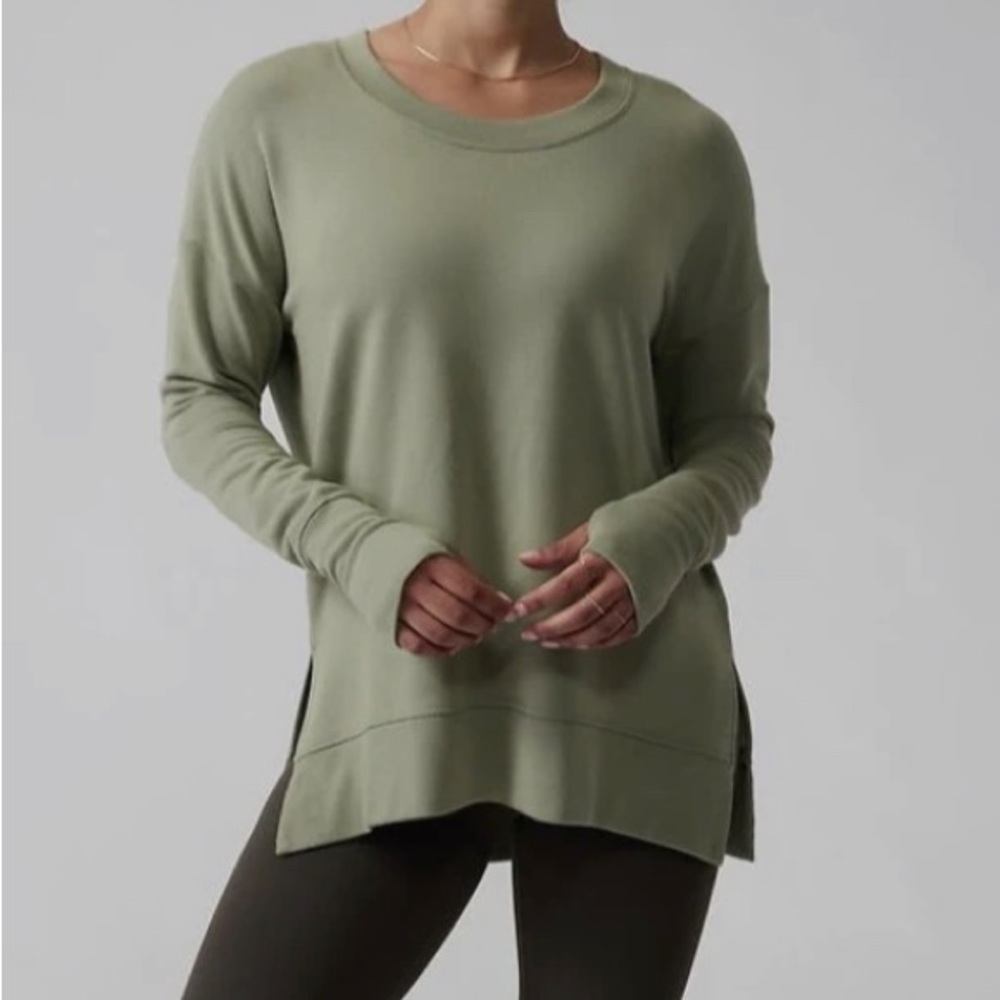 Athleta Coaster Luxe Crewneck Sweatshirt
